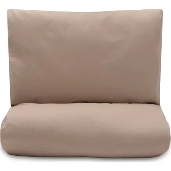 Příslušenství pro dětskou postel a kolébku Bavlněný set do postýlky s výplní New Baby 90x120cm cappuccino