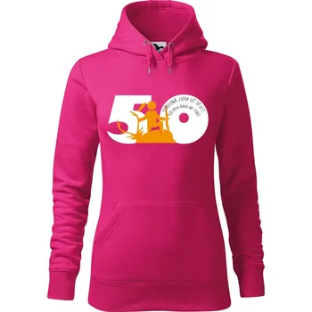 Pánská mikina Dámská mikina Jsem střelená 50 let Velikost (žena): XS, Vyberte barvu: Purpurová