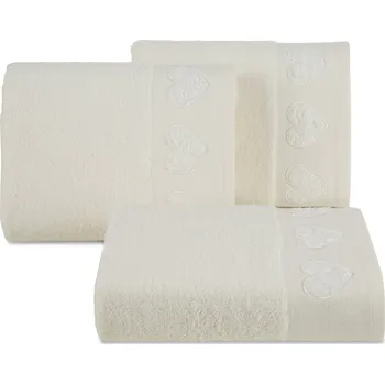 FROTÉ RUČNÍK KAMILA (01) 70X140 CM KRÉMOVÁ