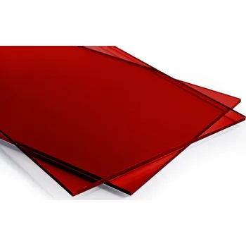 Plexisklo Polyvantis Plexisklo červené 3 mm PLEXIGLAS® 1,5 x 1 m