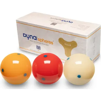 Kulečníková koule Koule karambol DynaSpheres Gold 61,5mm