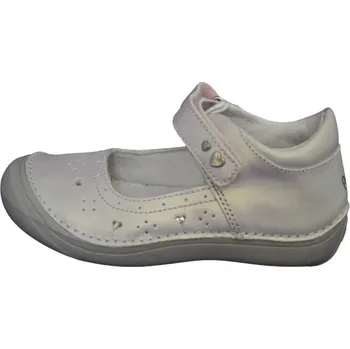 Dívčí baleríny Obuv dětská PONTE balerínka stříbrná (Dětská balerinka)