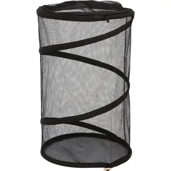 Sušák na prádlo Koš na prádlo Bo-Camp Laundry bag Pop-Up Mesh Barva: černá