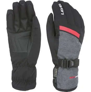 Módní doplněk Pánské rukavice Level Hero Black/Grey 3367UG_18 25/26