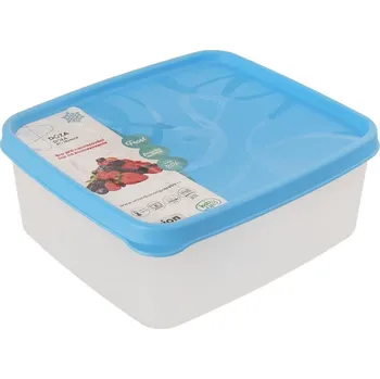 Dóza na potraviny Dóza PH 0,65L s víčkem FROST, mix barev