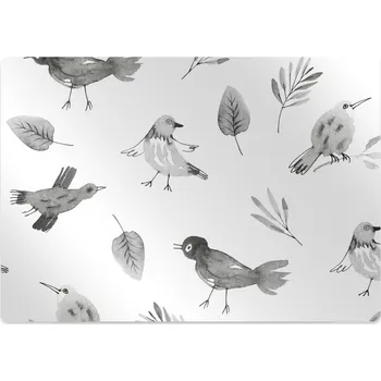 Podložka pod nábytek Ochranná podložka pod židli tažené ptáci