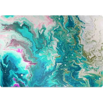 Podložka pod nábytek Ochranná podložka pod židli abstrakce green