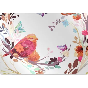 Podložka pod nábytek Podložka pod kolečkovou židli Ptáci na větvi
