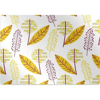 Podložka pod nábytek Podložka pod kolečkovou židli Podzimní listí