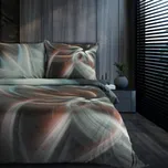 Ložní souprava PRISMA ocelová / tyrkysová