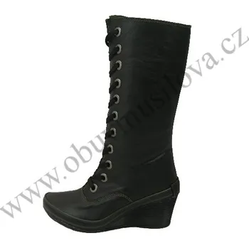 Dámské kozačky Kozačky IBERIUS 1118 (Dánské kožené kozačky)