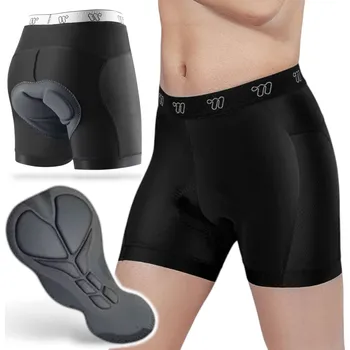 Pánské kraťasy Černé cyklistické Kraťasy West Biking XXL