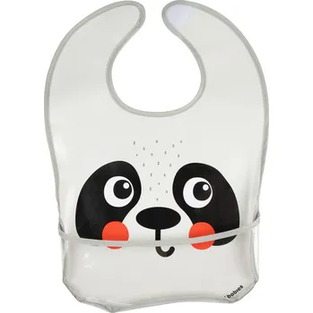 Bryndák Canpol babies Bryndák plastový s kapsou BabiesBoo Panda