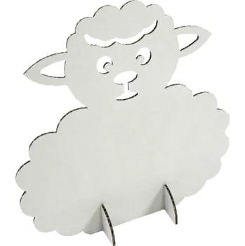 Velikonoční dekorace Futrale Dekorace Ovce 10 Ks