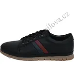 Obuv pánská Looke MOORE L0618-10 black (Pánská kožená obuv)