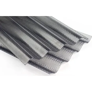 Polykarbonátová deska Palram Vlnitá polykarbonátová deska EXCLUSIVE Silver , 1,045 x 5 m (tl. 2,8 mm)