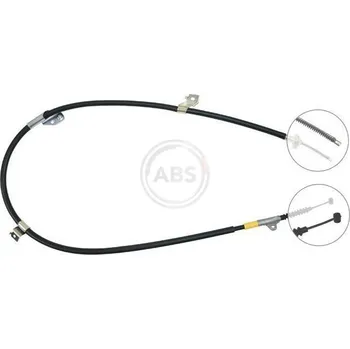 Lanko parkovací brzdy Tažné lanko, parkovací brzda A.B.S. K15088
