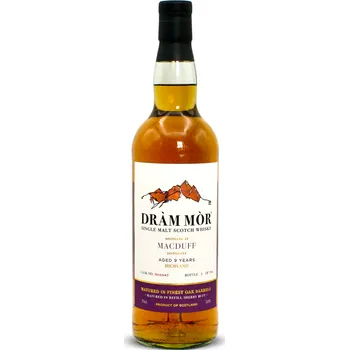 Whisky Dram Mor Macduff 9yo 58% 0,7l (holá láhev)