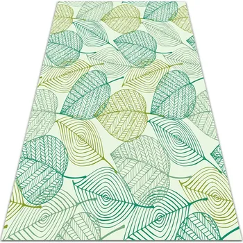 Koberec Vinylová rohož pro domácnost Skeletové dopisy