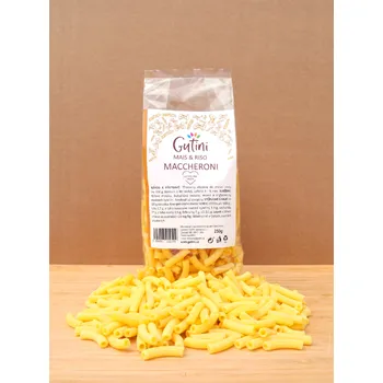 Gutini rýžovo-kukuřičné těstoviny MACCHERONI 250 g