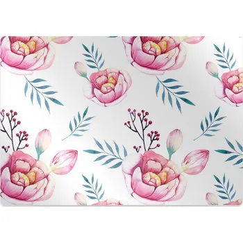 Podložka pod nábytek Podložka pod kolečkovou židli květiny