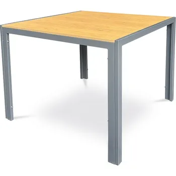 Zahradní stůl AUTRONIC zahradní stůl AZT-S1209 OAK přírodní, polywood