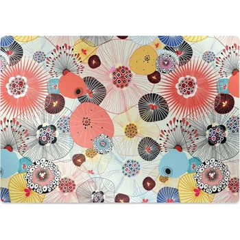 Podložka pod nábytek Ochranná podložka pod židli květinový vzor