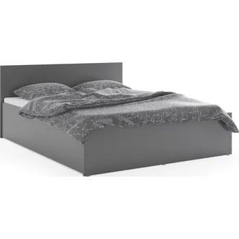 Postel Postel PANAMAX bez matrace, 160x200 cm, Grafit