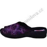 Pantofle ROGALLO 24668 vínová (Pantofle dámské ROGALLO)