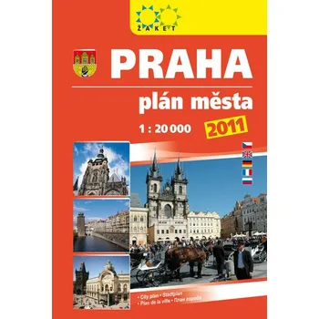 Praha plán města 2011