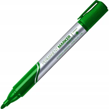 RYSTOR permanentní popisovač Netoxický ZELENÝ kulatý hrot, INTENZIVNÍ