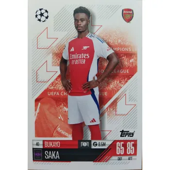 Sběratelská karetní hra Bukayo Saka