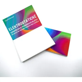 Lepicí páska Poznámkové bločky elektrostatické Symbionotes 190x100 mm bílé