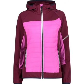 Dámská casual bunda Dámská bunda CMP Campagnolo Woman Jacket Fix Hood Hybrid 31E2496-C910