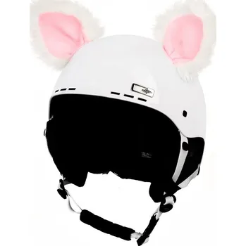 Crazy Uši na helmu Kočka bílá 25/26