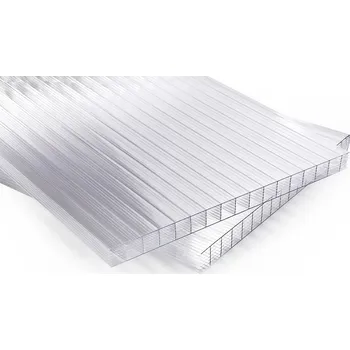 Polykarbonátová deska Corplex Polykarbonátová deska čirá 16mm 7W (sedmistěnná) 1 x 1 m
