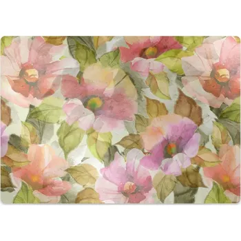 Podložka pod nábytek Podložka pod kolečkovou židli malované květiny