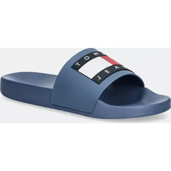 Pánské pantofle Pantofle Tommy Jeans POOL SLIDE ESS EM0EM01191 modrá 55A, EUR 40