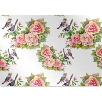 Podložka pod nábytek Podložka pod kolečkovou židli Ptáci na větvi