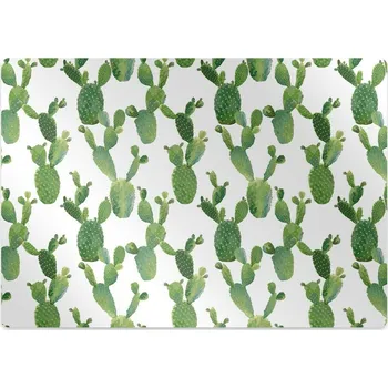 Podložka pod nábytek Ochranná podložka pod židli malované kaktusy