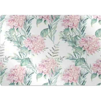 Podložka pod nábytek Ochranná podložka pod židli Světle růžové květy