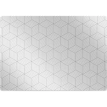 Podložka pod nábytek Podložka pod kancelářskou židli 3D kostky vzor