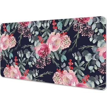 Stolní podložka Pracovní podložka s obrázkem Květy a písmena