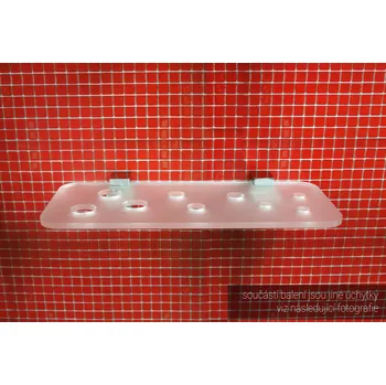 Kuchyňská linka Nástěnná polička do koupelny BUBBLE krátká