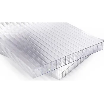 Polykarbonátová deska Corplex Polykarbonátová deska čirá 7W (sedmistěnná) 25 mm 2,1x1 m