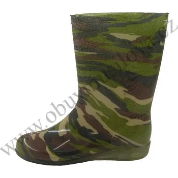 Dámské holínky Gumáky dámské Roháčan 555003 /maskáč (Holínky dámské)