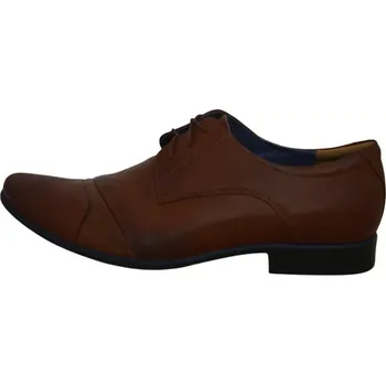 Pánské polobotky Obuv pánská společenská Mintaka 13324M/6 hnědá (Pánská společenská obuv)