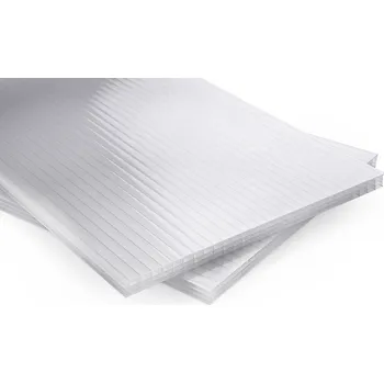 Polykarbonátová deska Corplex Polykarbonátová deska opál 10 mm 4W (čtyřstěnná) 2,1x1,5 m