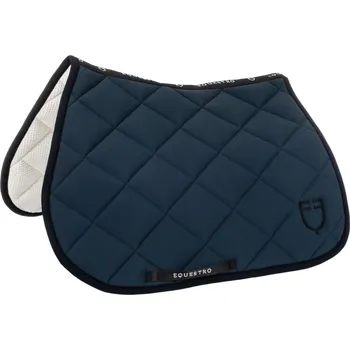 EQUESTRO Dečka podsedlová Black Line Equestro, skoková, navy PONY