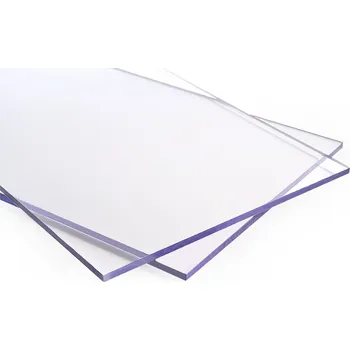 Průsvitná krytina Arla Plast Plný polykarbonát čirý 10 mm s UV 1 x 0,5 m